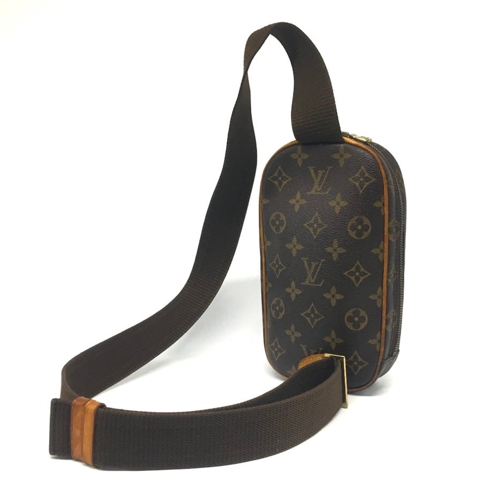 Authentic Louis Vuitton pochette gange monogram bum bag mini waist bag - Picture 6 of 12